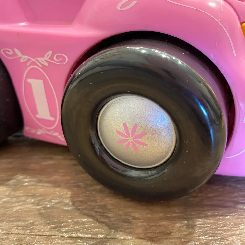 🌸 Kid Galaxy Pink Race Car Number 1